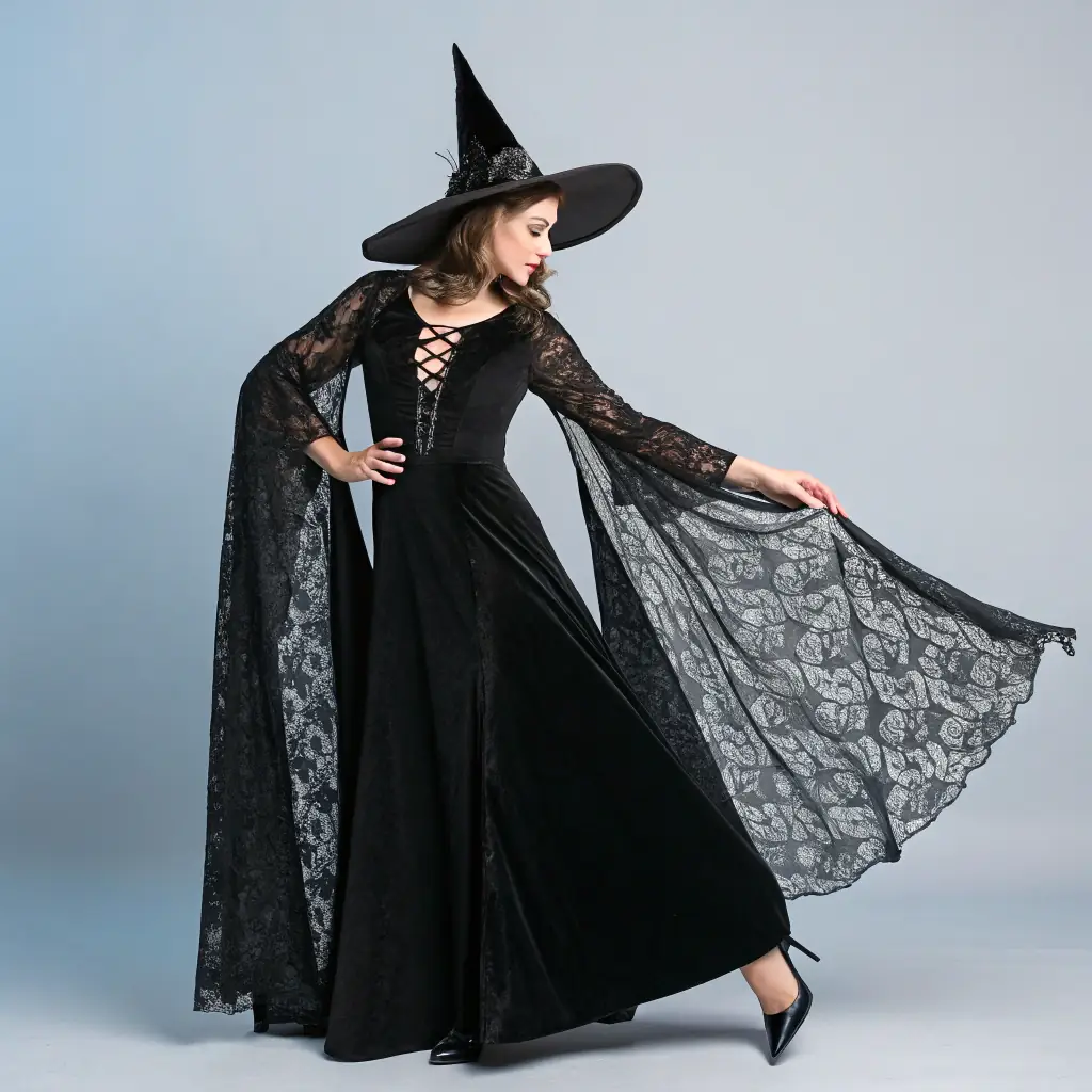 Witch Costume with Hat